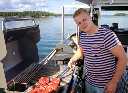 Lagoon katamaraani lounge